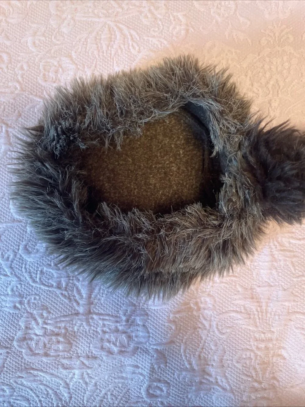 Coon Skin Fur Cap Daniel Boone Davy Crockett Child's Hat
